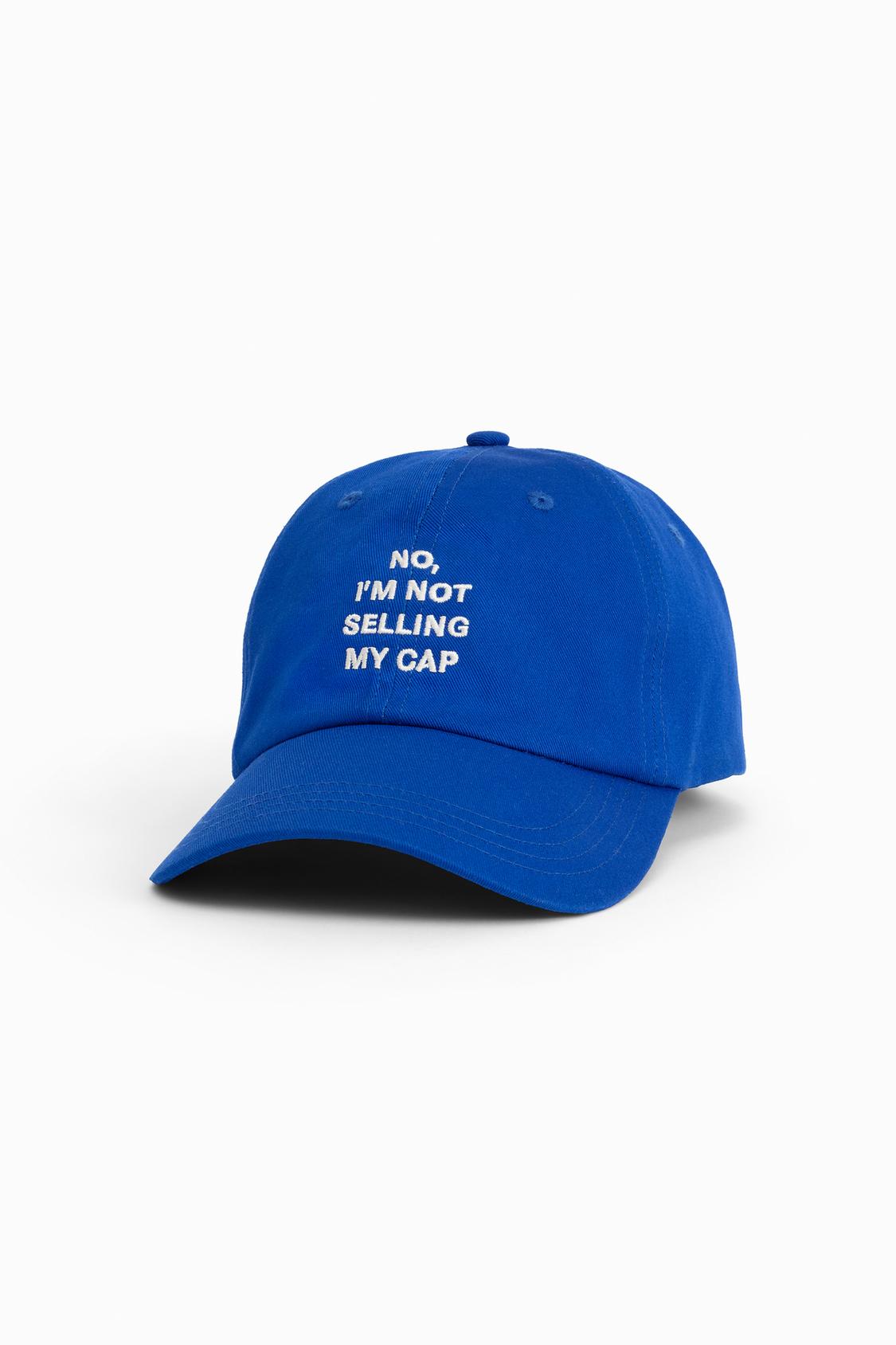 ZARA STYLENOTCOM SLOGAN CAP