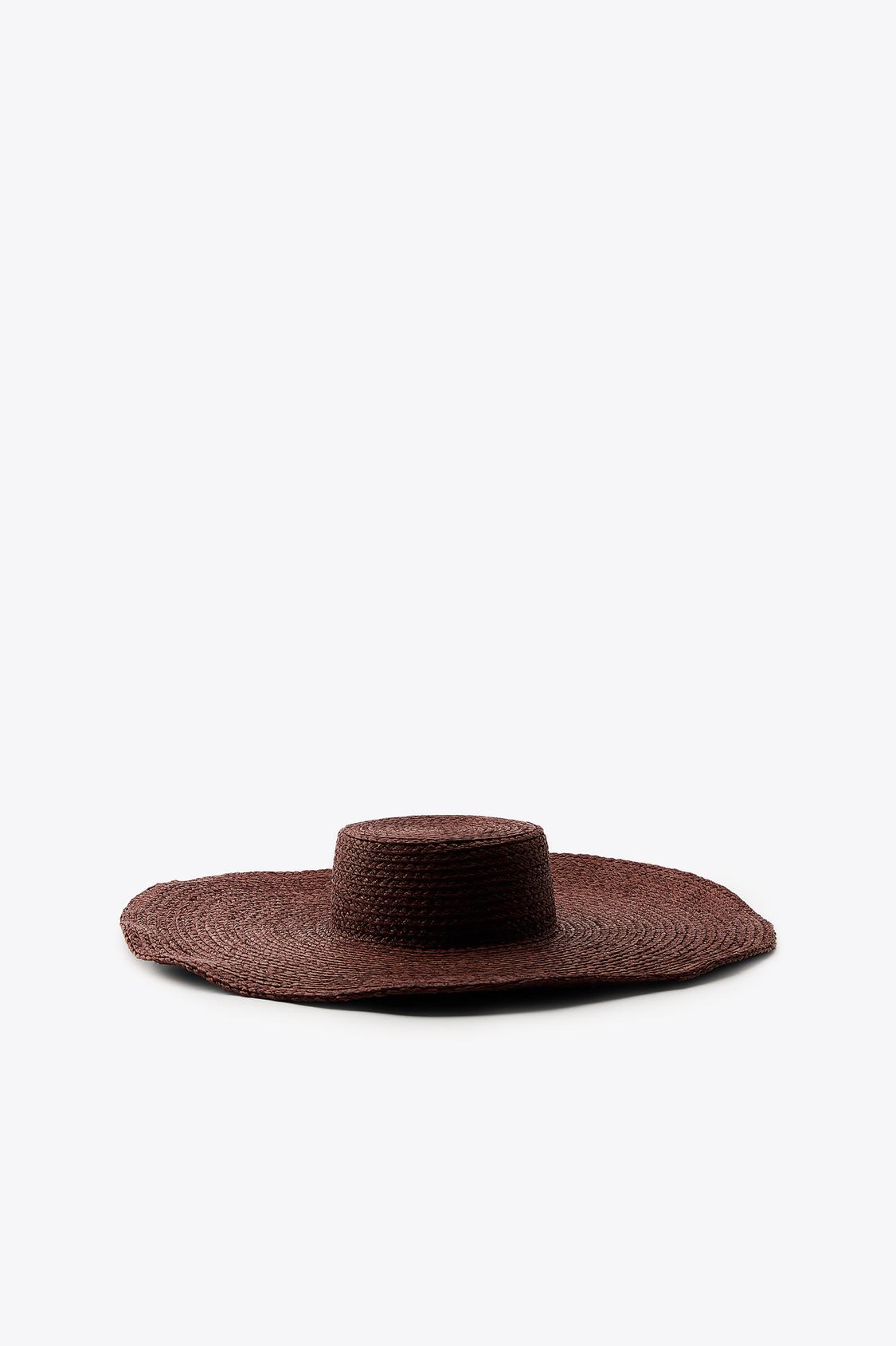 RAFFIA FLOPPY HAT