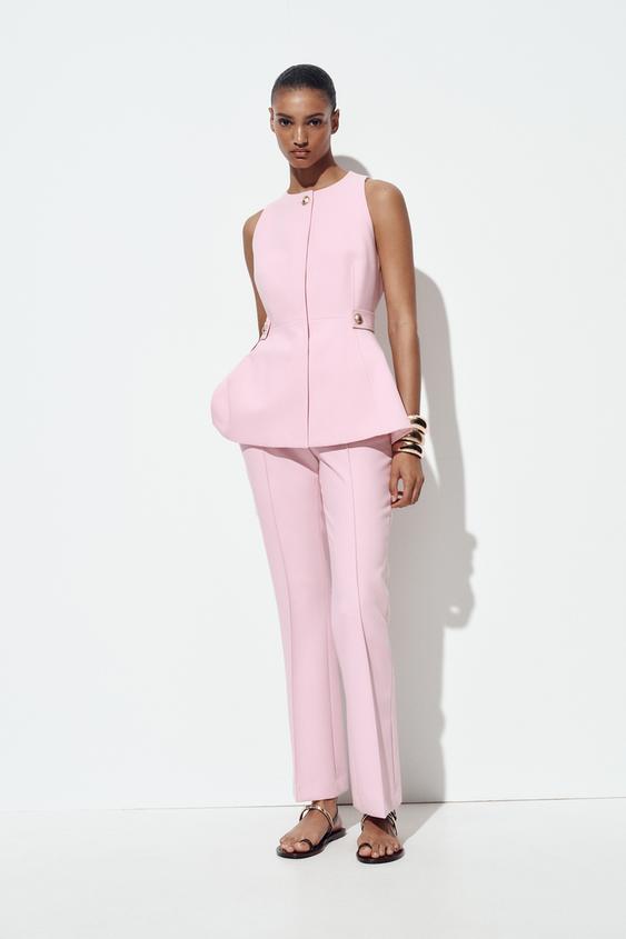 PEPLUM WAISTCOAT