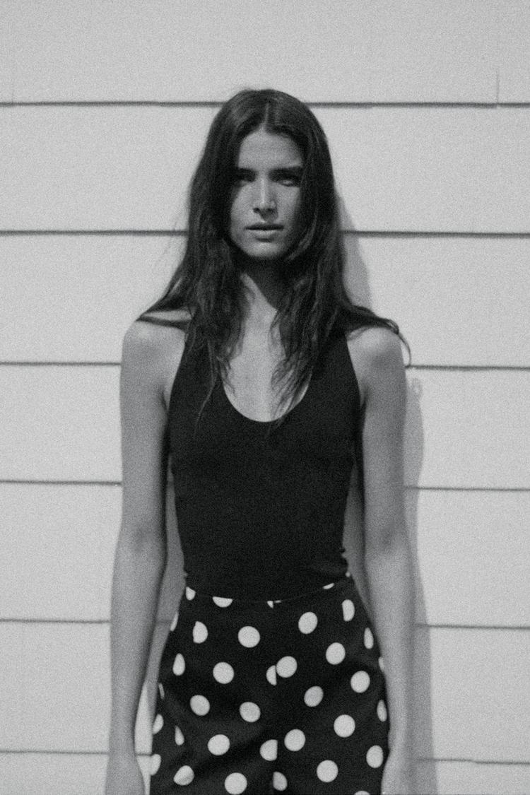 ZARA HALTER TOP