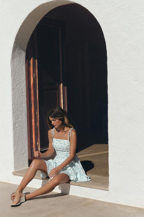 FLORAL PRINT DRESS