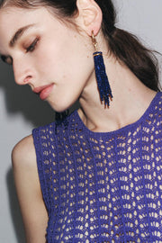 BEADED WATERFALL EARRINGS