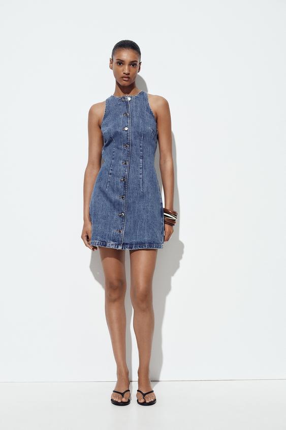 Z1975 DENIM MINI DRESS