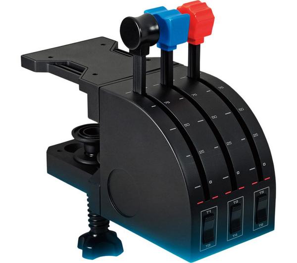 SAITEK PZ45 Pro Flight Throttle Quadrant Flight Controller