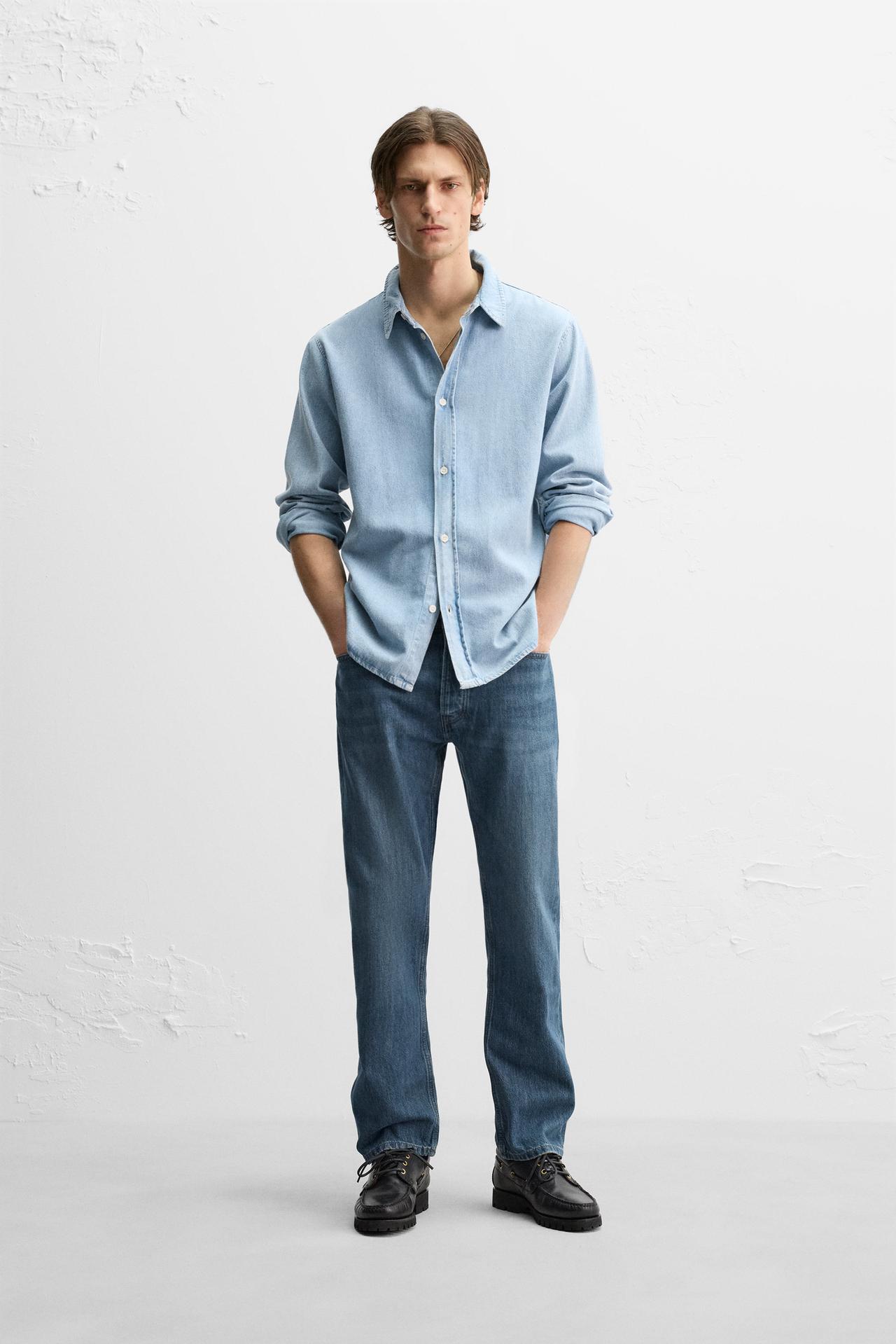 Regular Straight-Leg Jeans