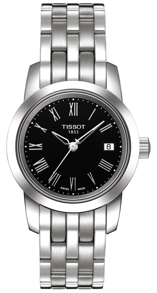 T Classic Dream Black Dial Watch For Women - T033.210.11.053.00