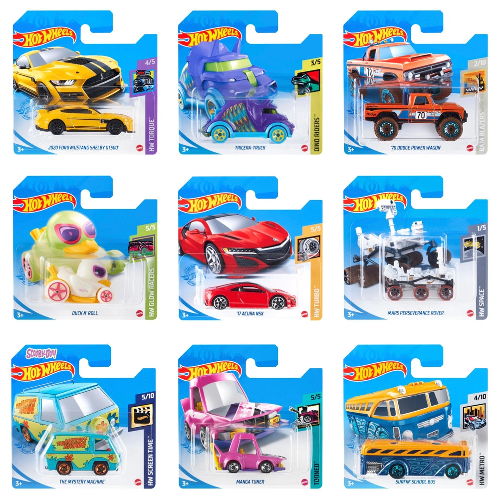 Hot Wheels Diecast Cars Basic Assortment