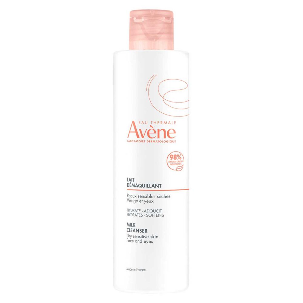 Avène Gentle Milk Cleanser & Make-Up Remover for Sensitive Skin 200ml