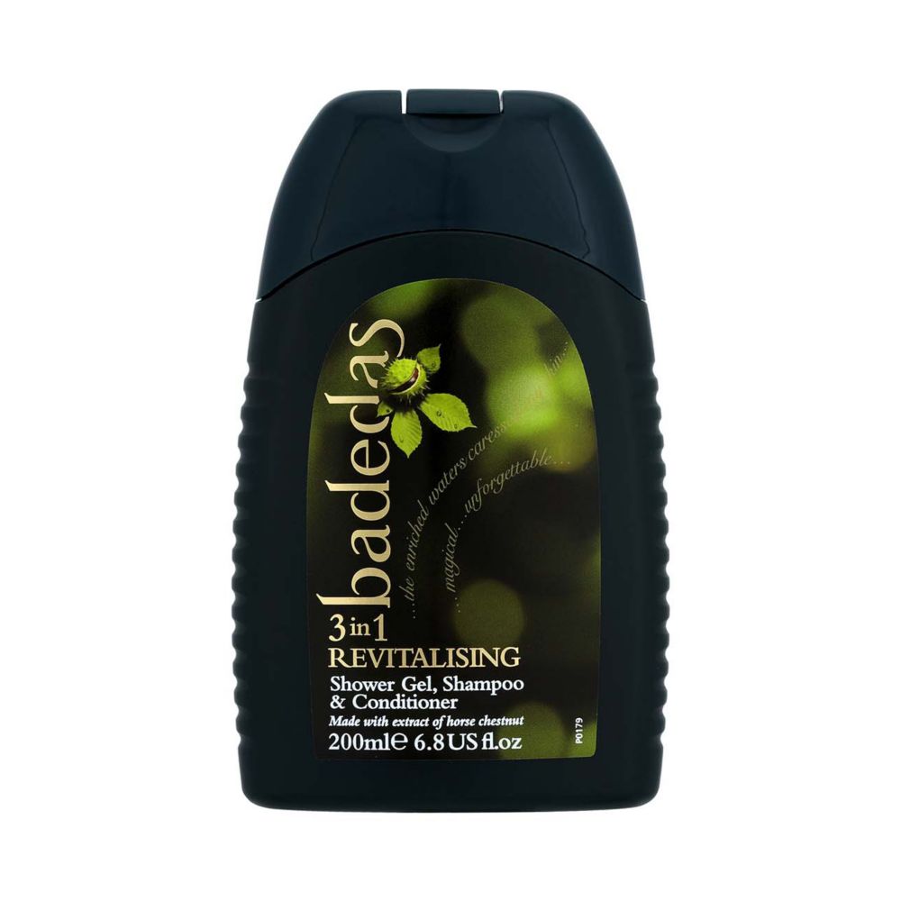 Badedas 3-in-1 Revitalising Shower Gel, Shampoo and Conditioner 200ml
