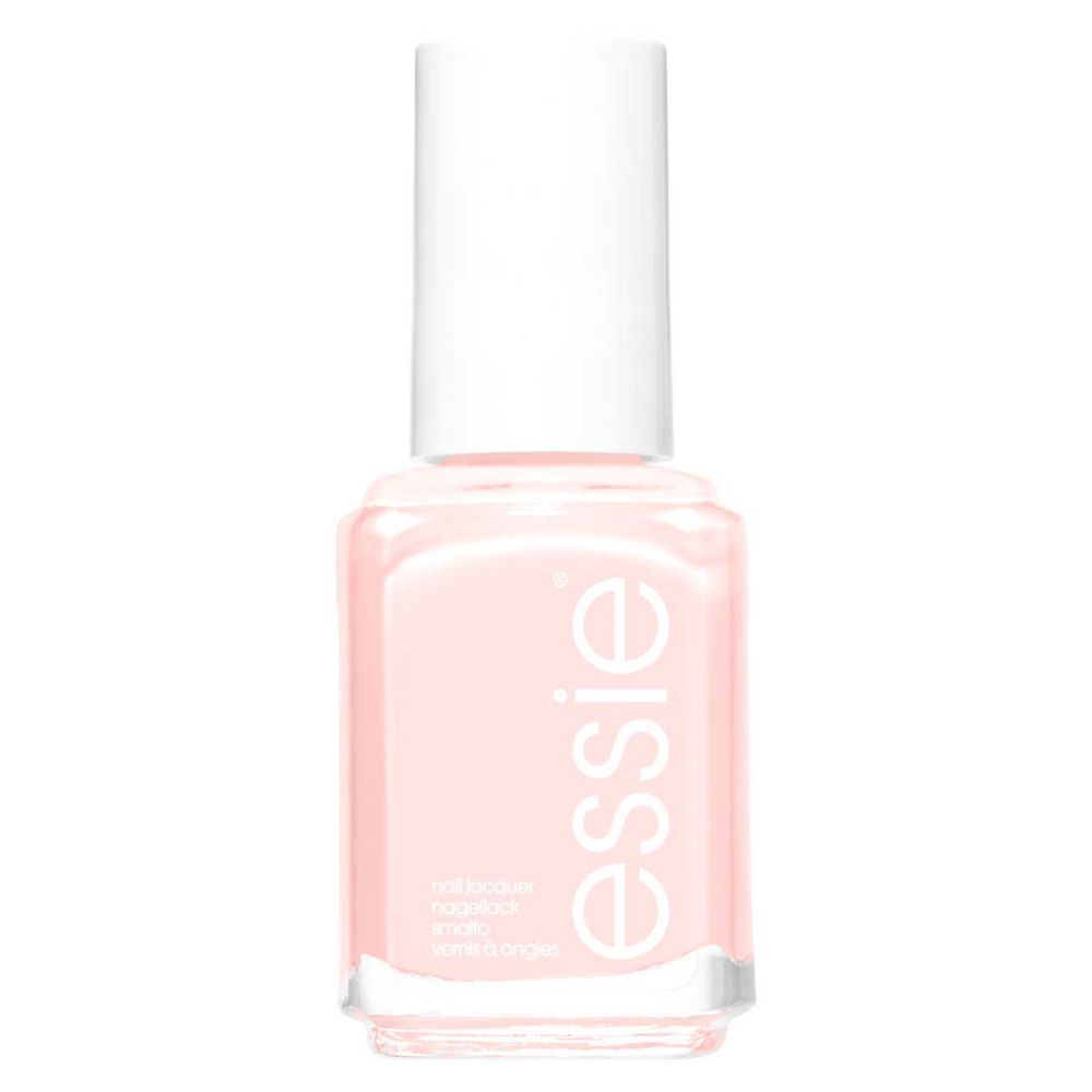 Essie Nail Polish 9 Vanity Fairest Sheer Pastel Pink Shimmer Colour, Original High Shine and High Coverage Nail Polish 13.5 ml
