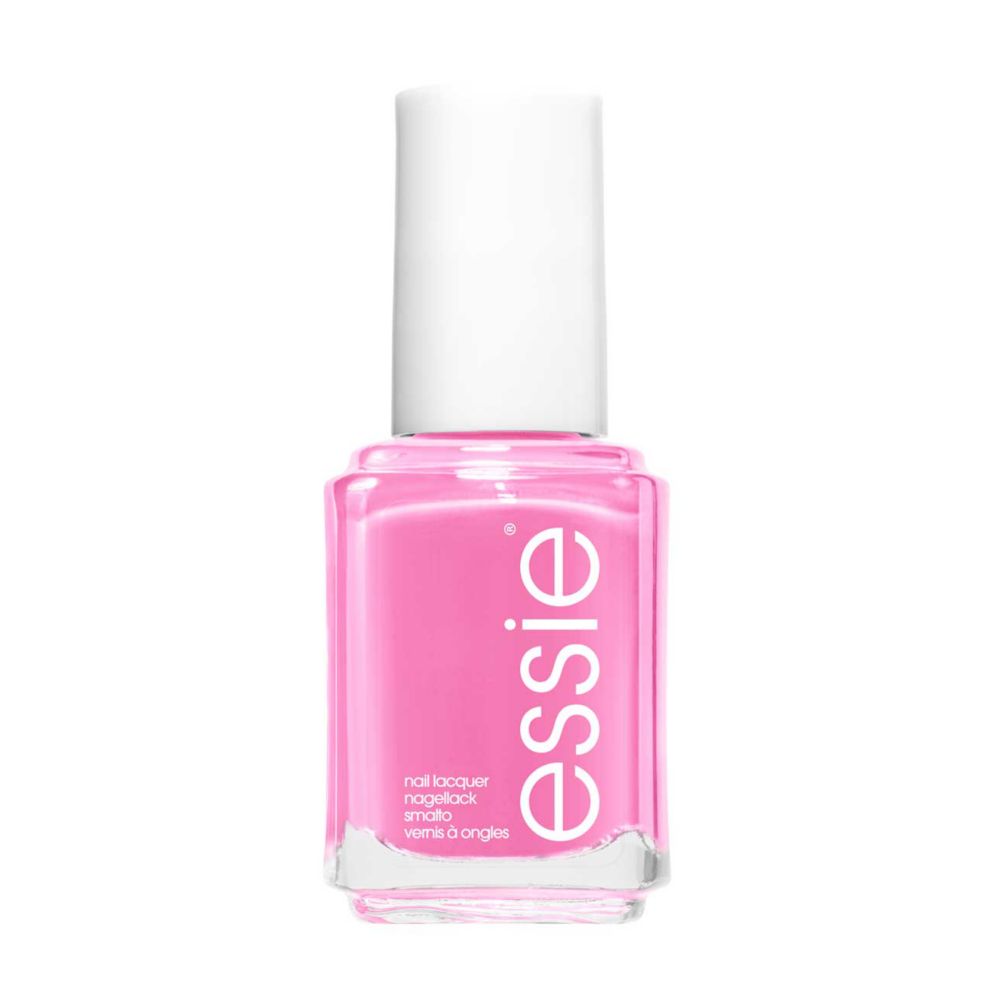 Essie Nail Polish 20 Lovie Dovie Bright Flamingo Pink Colour, Original High Shine and High Coverage Nail Polish 13.5 ml
