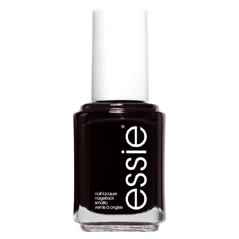 Essie Nail Polish 49 Wicked Deep Dark Red Colour, Original High Shine and High Coverage Nail Polish 13.5 ml