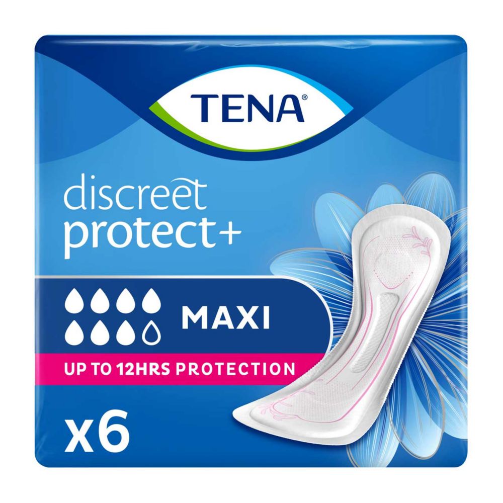 TENA Lady Maxi Incontinence Pads - 6 pack
