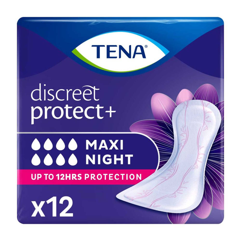 TENA Lady Maxi Night Incontinence Pads 12s