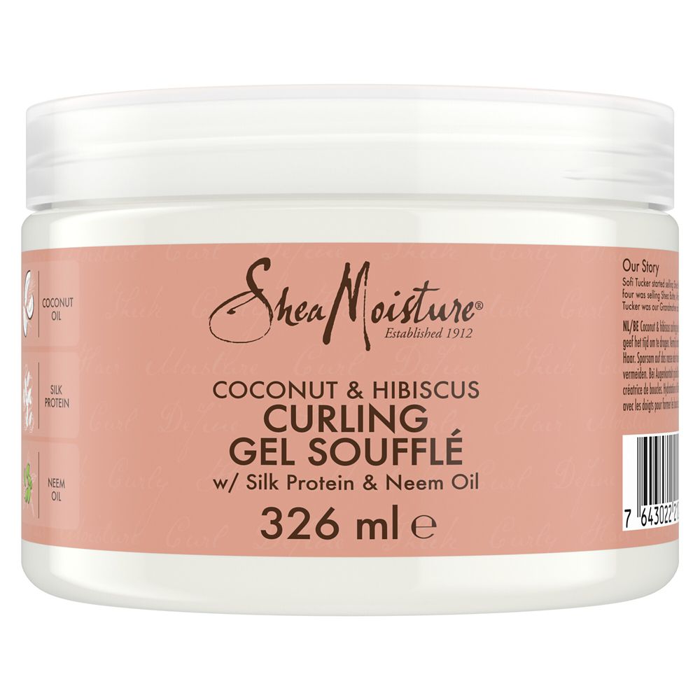 Sheamoisture Curling Gel Soufflé Coconut & Hibiscus 326 ML