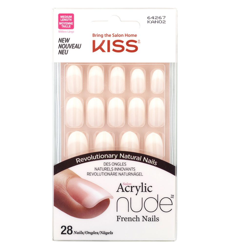 Salon Acrylic Nude Medium Length- Graceful