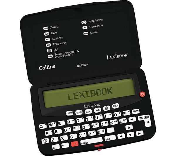 LEXIBOOK Collins Crossword Solver