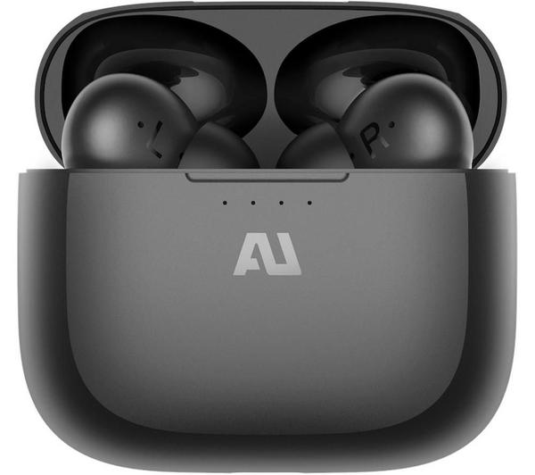 AUSOUNDS AU-Frequency Wireless Bluetooth Noise-Cancelling Earphones - Black
