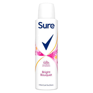 Sure Women Antiperspirant Aerosol Bright Bouquet 150 ml