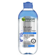 Garnier Micellar Water Facial Cleanser For Delicate Skin and Eyes, 400ml