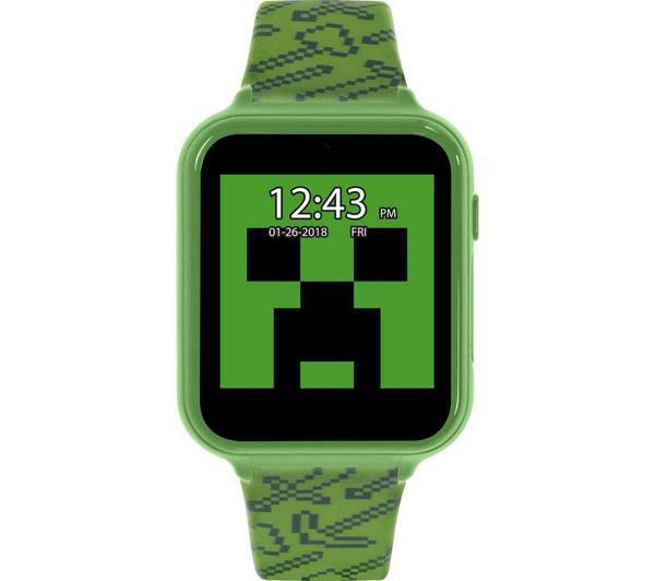 REFLEX ACTIVE Minecraft Interactive Smart Watch for Kids - Green