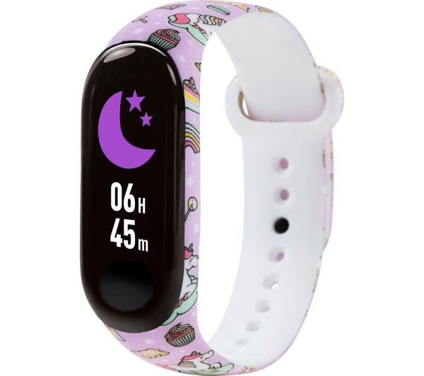 REFLEX ACTIVE Tikkers Series 1 TKS01-0004 Kids' Fitness Tracker - Lilac Unicorns