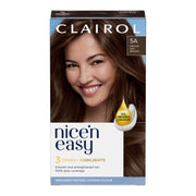 Clairol Nice'n Easy Crème Oil Infused Permanent Hair Dye 5A Medium Ash Brown 177ml