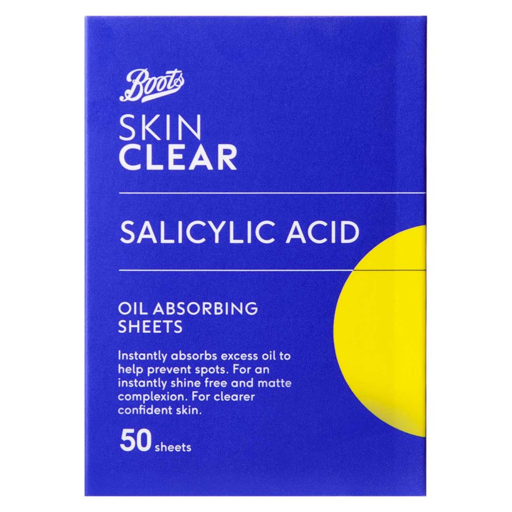 Boots Skin Clear Oil Absorbing Sheets 50pk