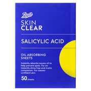 Boots Skin Clear Oil Absorbing Sheets 50pk