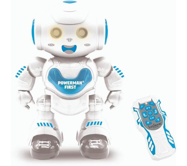 LEXIBOOK Powerman First Educational Robot - Blue & White