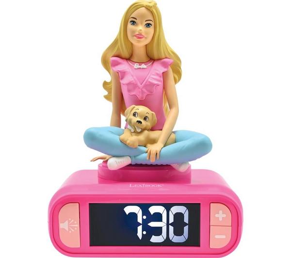 LEXIBOOK RL800BB Nightlight Alarm Clock - Barbie