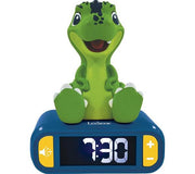 LEXIBOOK RL800DINO Nightlight Alarm Clock - Dinosaur