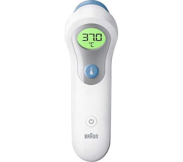 BRAUN Sensian BNT300 Thermometer - White & Silver