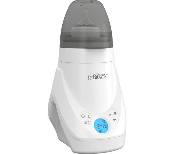 DR BROWN'S Natural Flow DBAC149 Baby Bottle Warmer / Steriliser - White