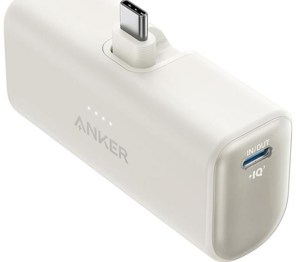 ANKER 5000 mAh Foldable USB Type-C Power Bank - White