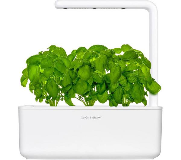 CLICK&GROW Smart Garden 3 Automatic Growing Pot - White