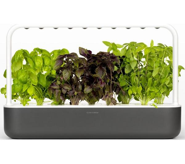 CLICK&GROW Smart Garden 9 Automatic Growing Pot - Grey