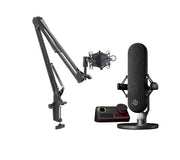 STEELSERIES Alias Pro XLR Microphone, Stream Mixer & ADXMCARM24 Microphone Boom Arm Bundle