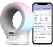 HUBBLE Eclipse Plus Portable Audio Soother - White