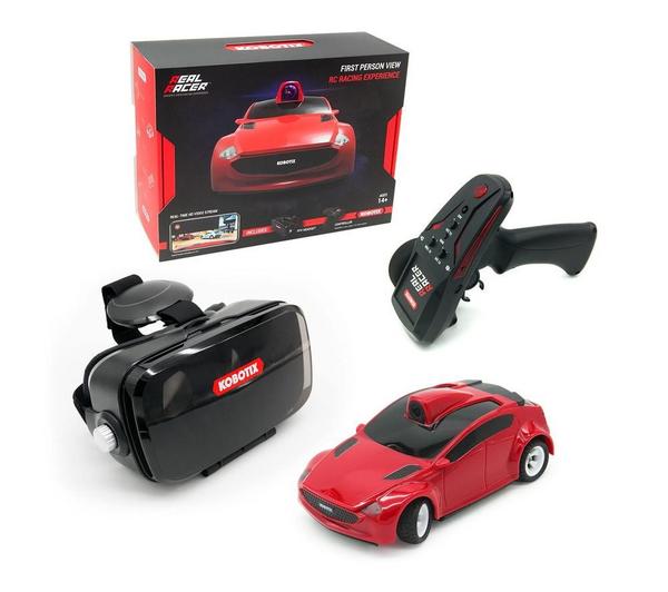 KOBOTIX Real Racer Remote Control Car - Lava Red