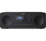 SHARP Tokyo XL-B720D Bluetooth All-in-one Hi-Fi System - Black