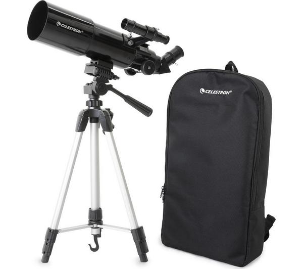 CELESTRON Travelscope 80 22030-CGL Refractor Telescope - Black