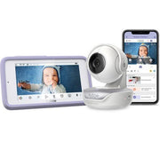 HUBBLE Nursery Pal Deluxe 5" Smart Baby Monitor - White