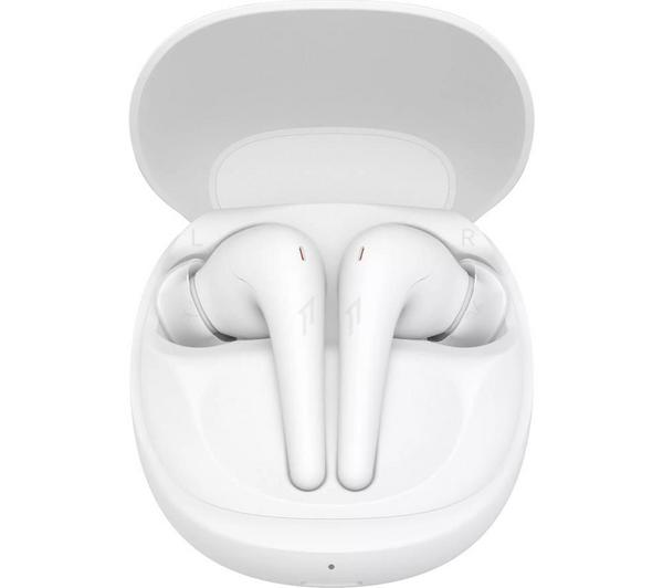 1MORE Aero Wireless Bluetooth Noise-Cancelling Earbuds - White