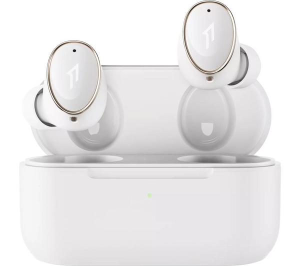 1MORE Evo Wireless Bluetooth Noise-Cancelling Earbuds - White
