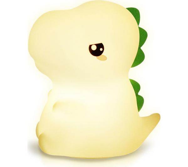 GROOV-E Cuties Rory Dinosaur Kids Night Light - Multicolour