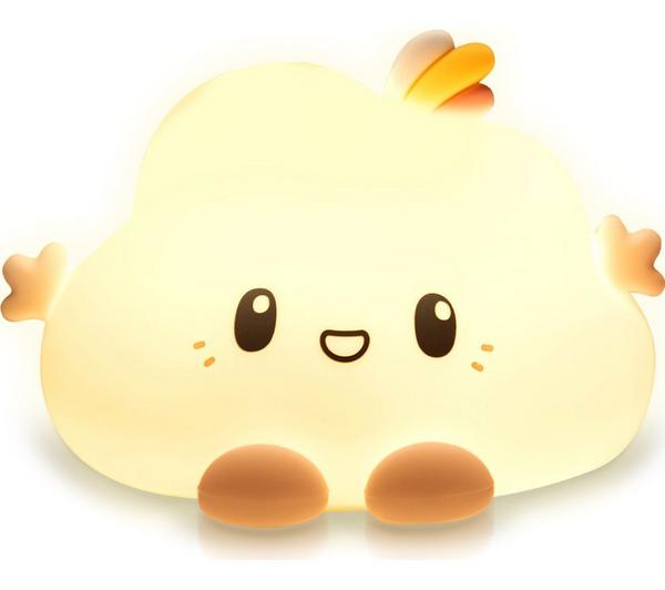 GROOV-E Cuties Olly Cloud Kids Night Light - Multicolour