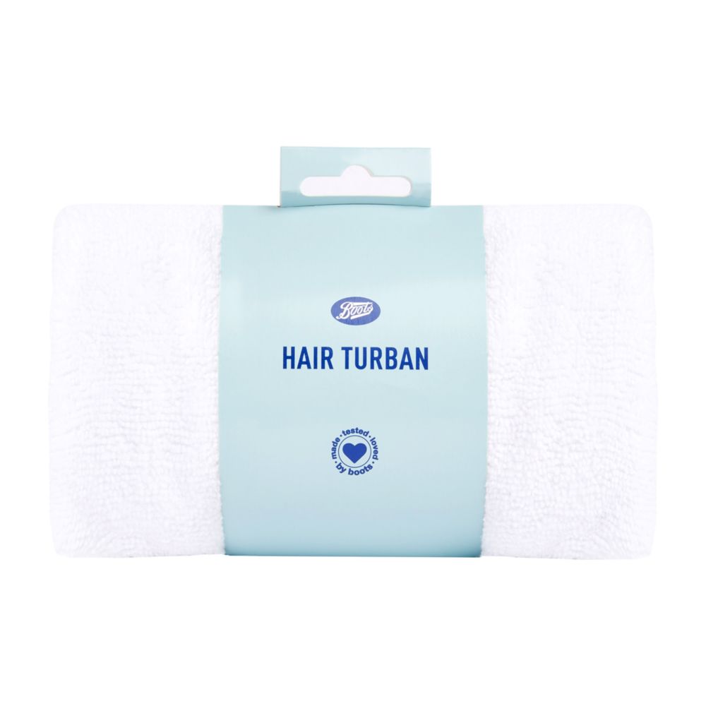 Boots Hair Turban White