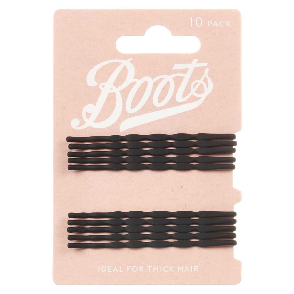 Boots Grips For Thick Hair Black
