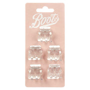 Boots Small Jaw Clips  Clear Small 5s
